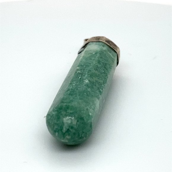 Amazonite 44.20ct Solid 925 Sterling Silver Pendant - Picture 4 of 6